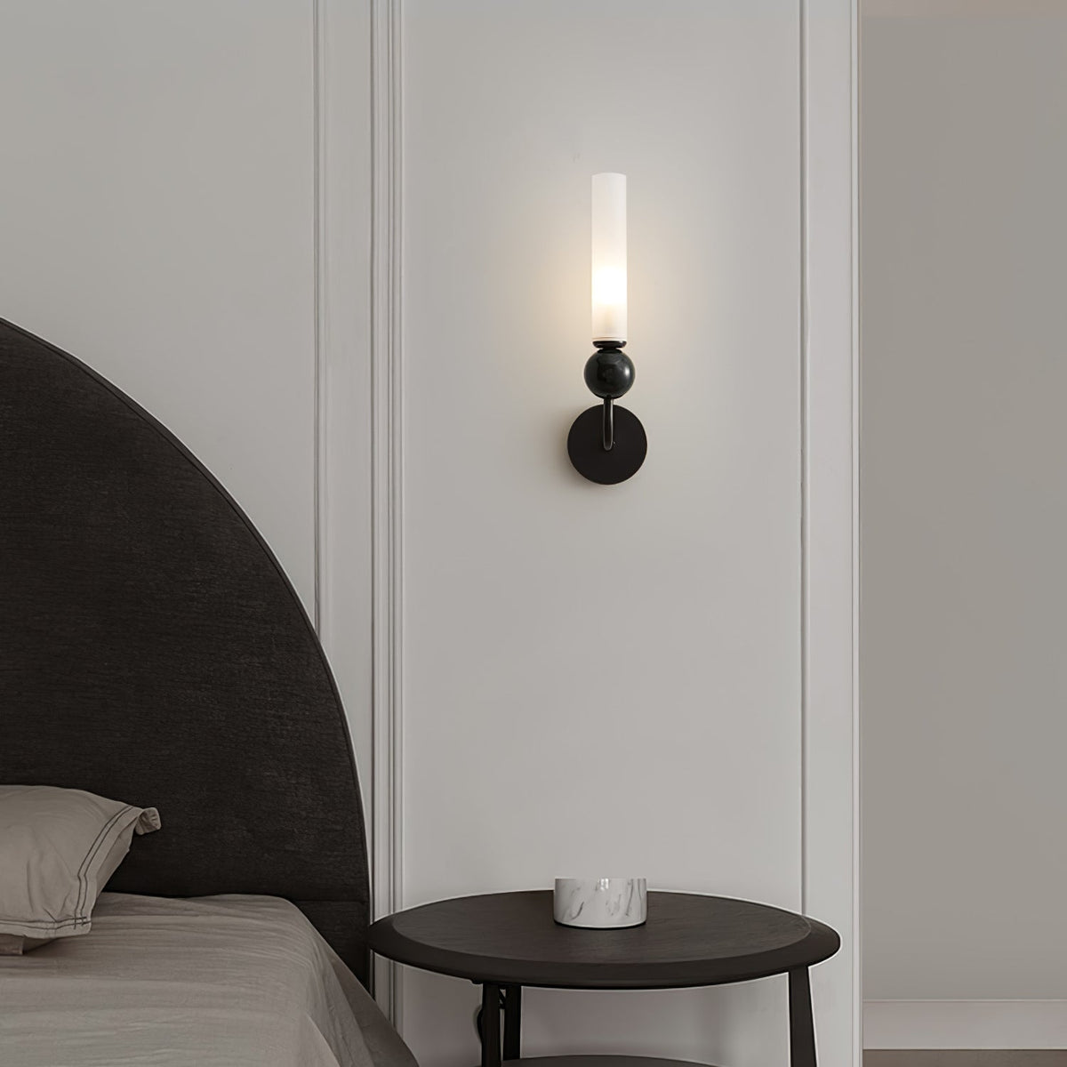 Dulane modern minimalistisk vertikal vägglampa i marmor