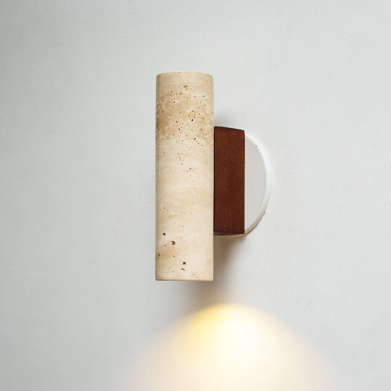 Candeeiro de parede em travertino Norenina