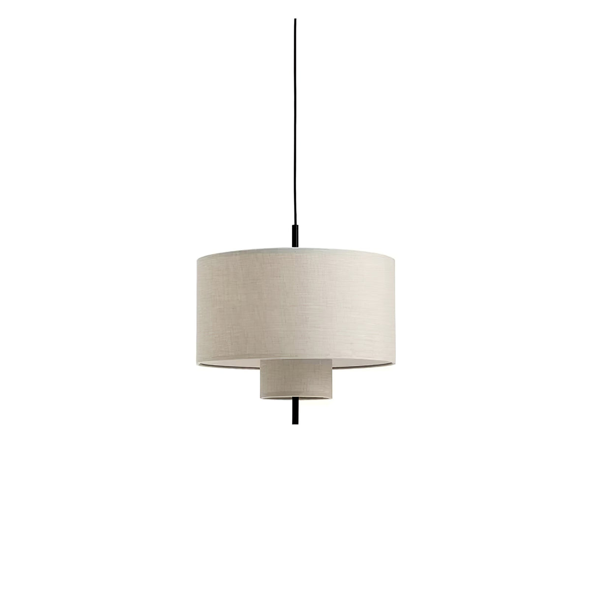 Ulphaa moderne minimalistisk pendellampe i stof