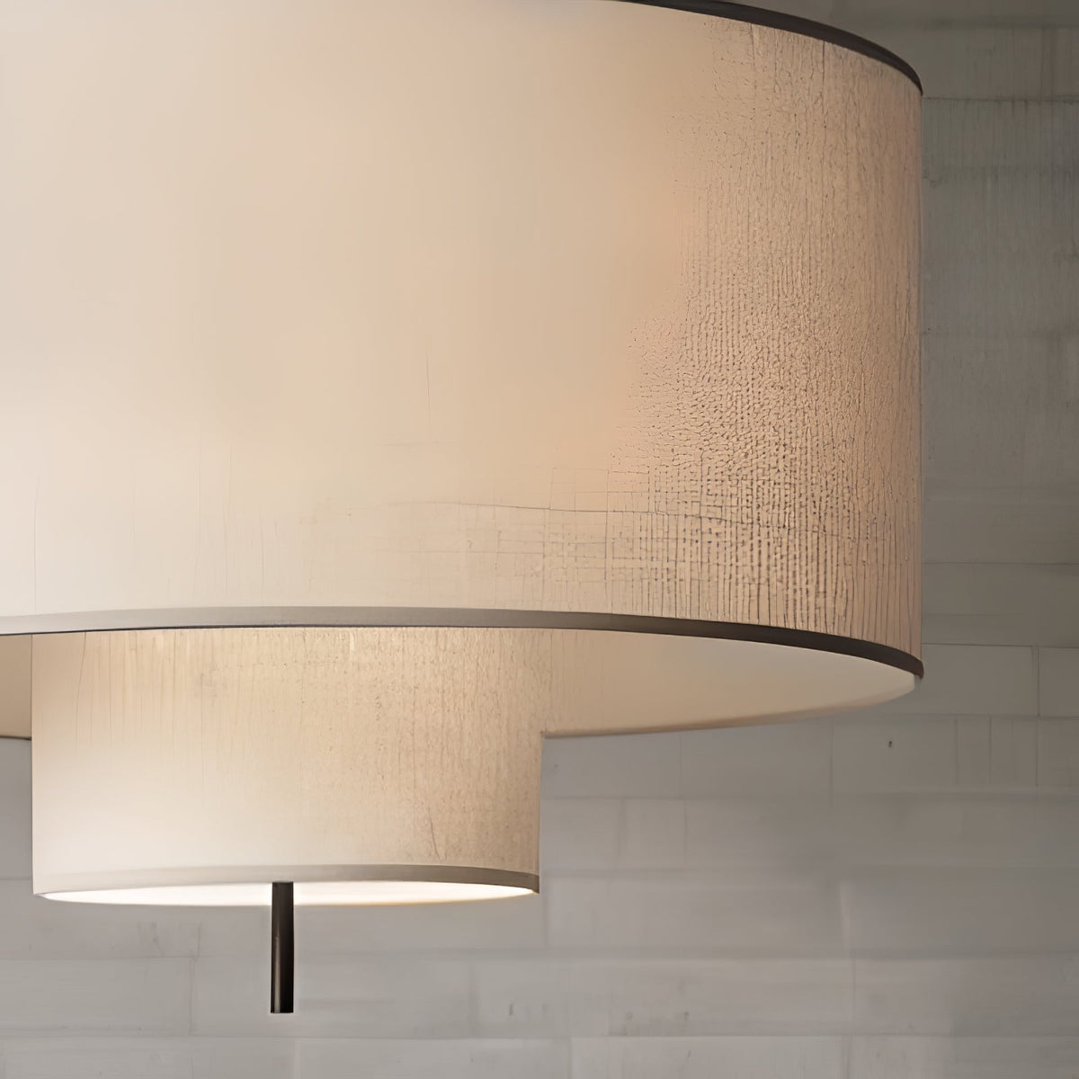 Ulphaa moderne minimalistisk pendellampe i stof
