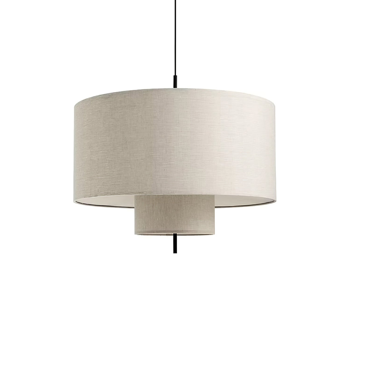 Ulphaa moderne minimalistisk pendellampe i stof