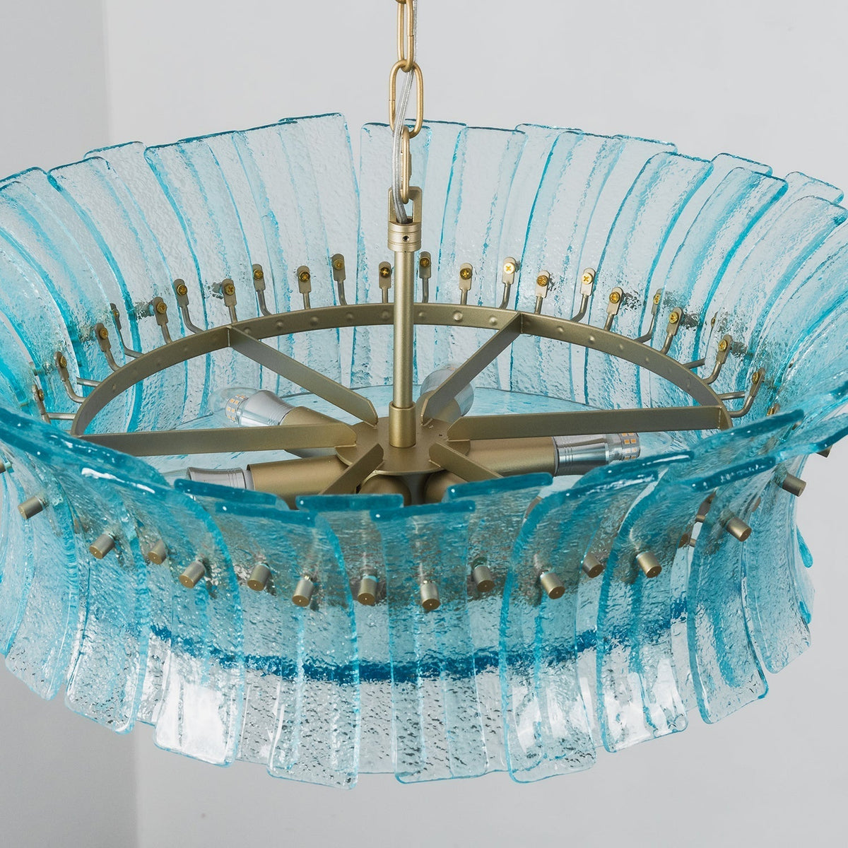 Candelabro de vidro Celoissa
