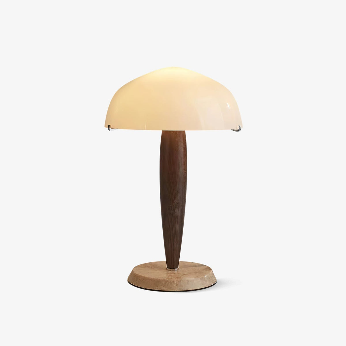 Candeeiro de mesa minimalista em vidro Jackson