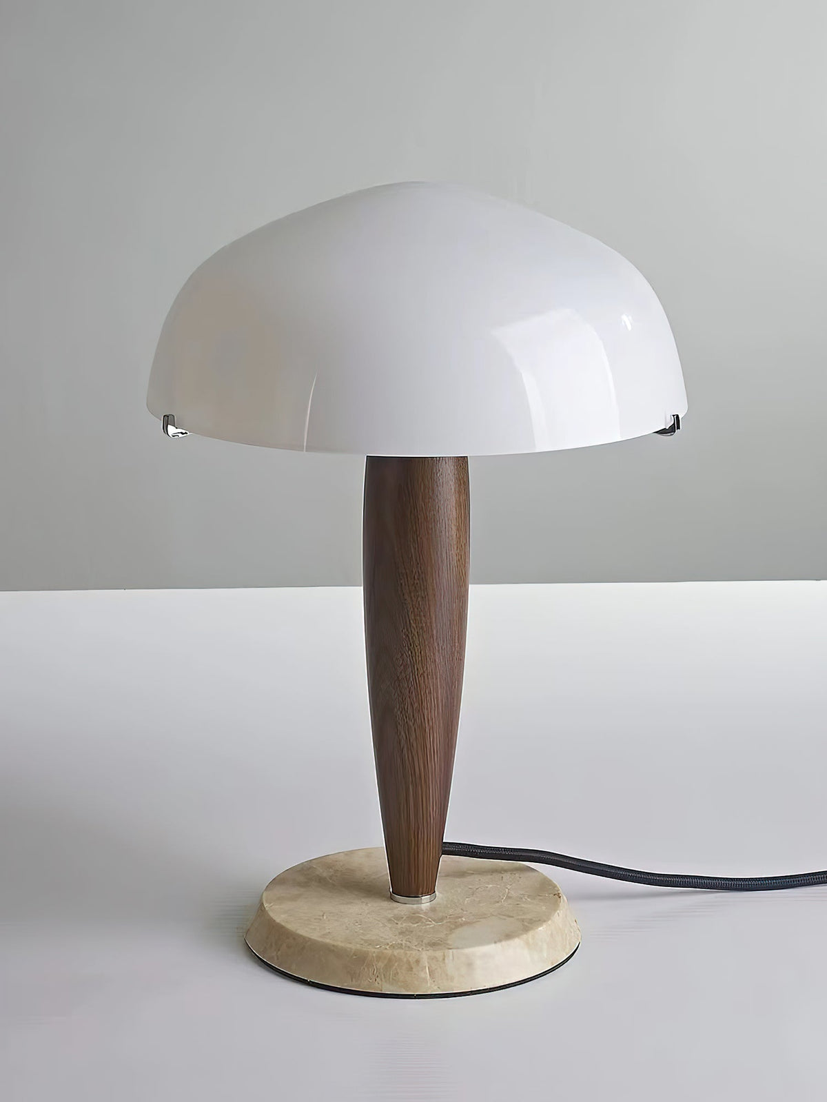 Candeeiro de mesa minimalista em vidro Jackson