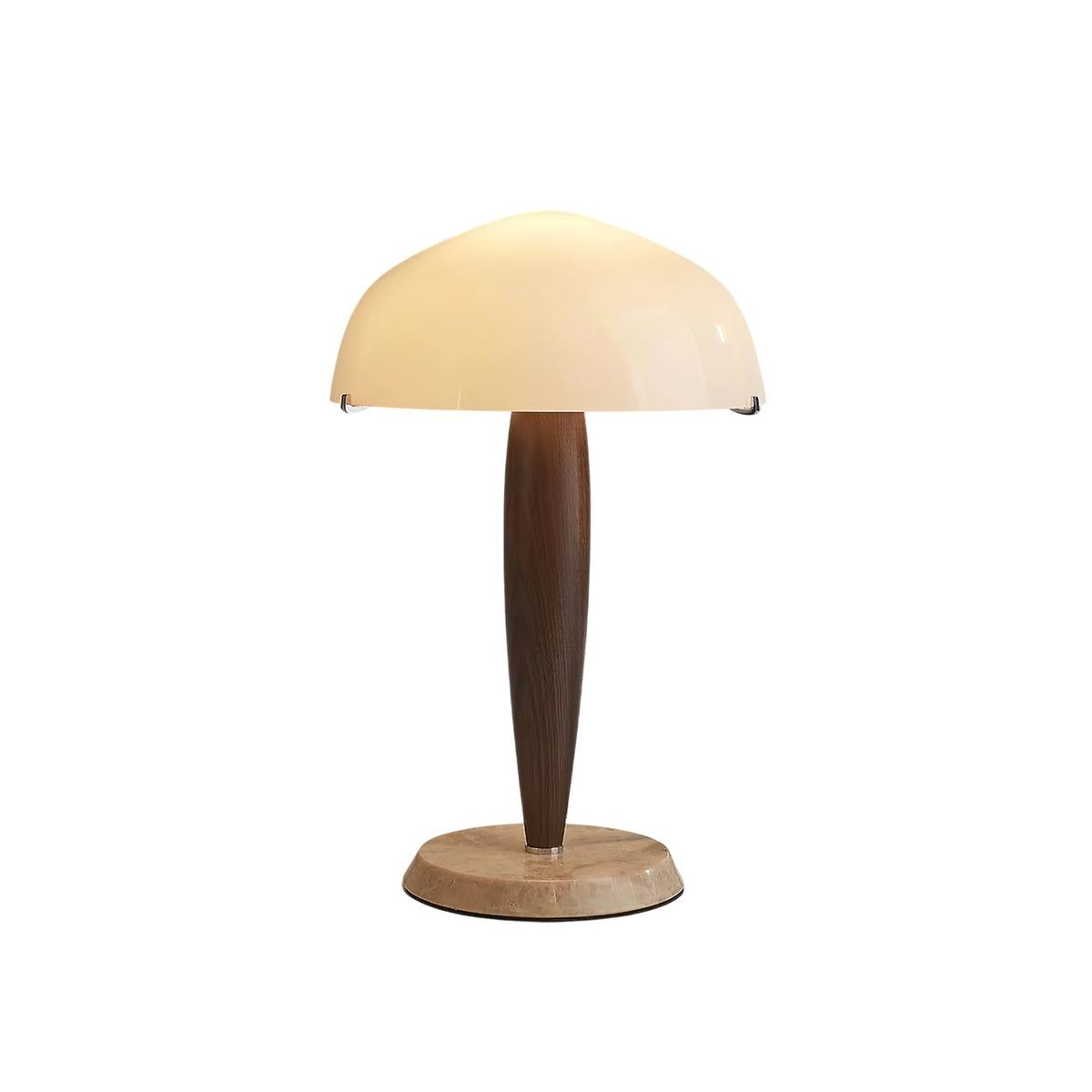 Candeeiro de mesa minimalista em vidro Jackson
