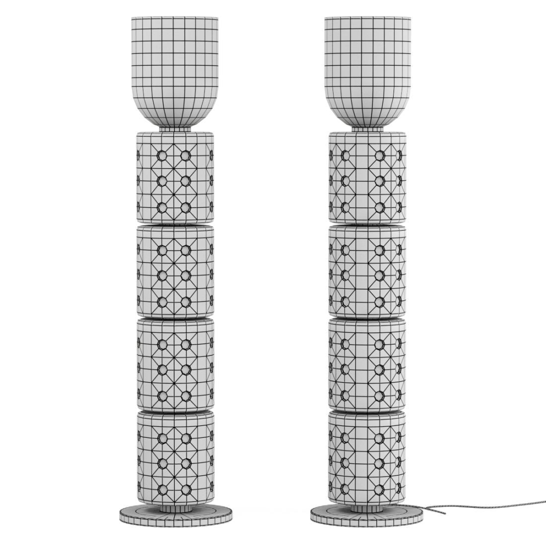 Talyon-gulvlampe