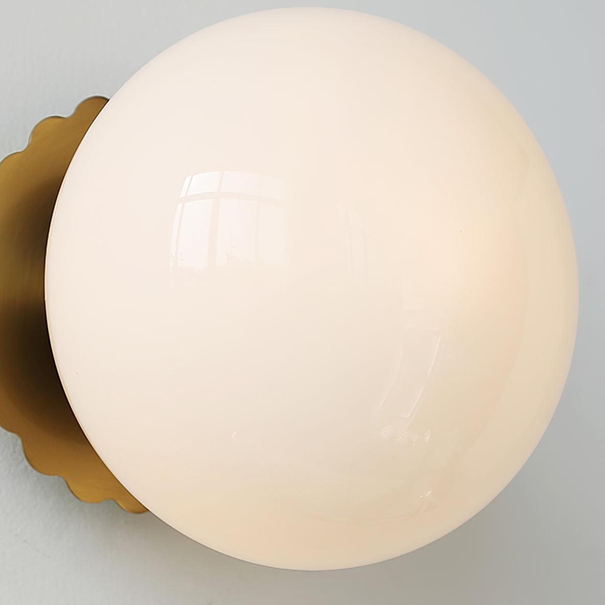 Sovel marshmallowvägglampa
