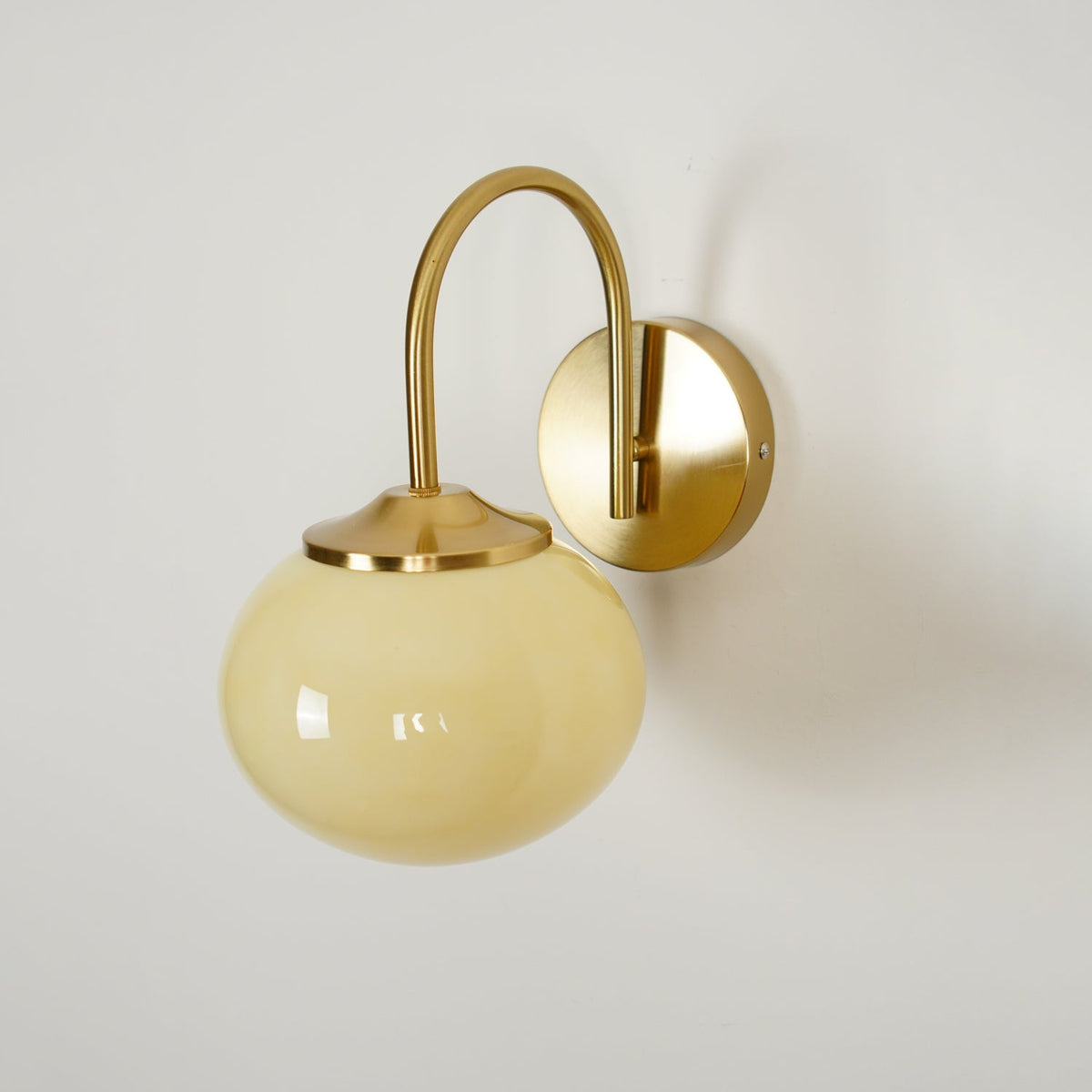 Candeeiro de parede Ove Premium Nordic em vidro artístico