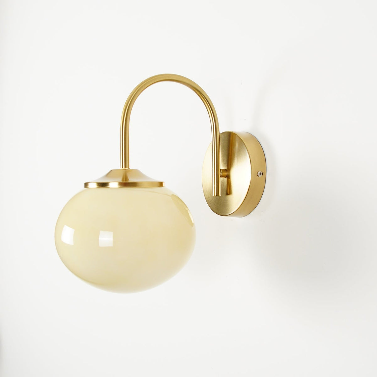 Candeeiro de parede Ove Premium Nordic em vidro artístico
