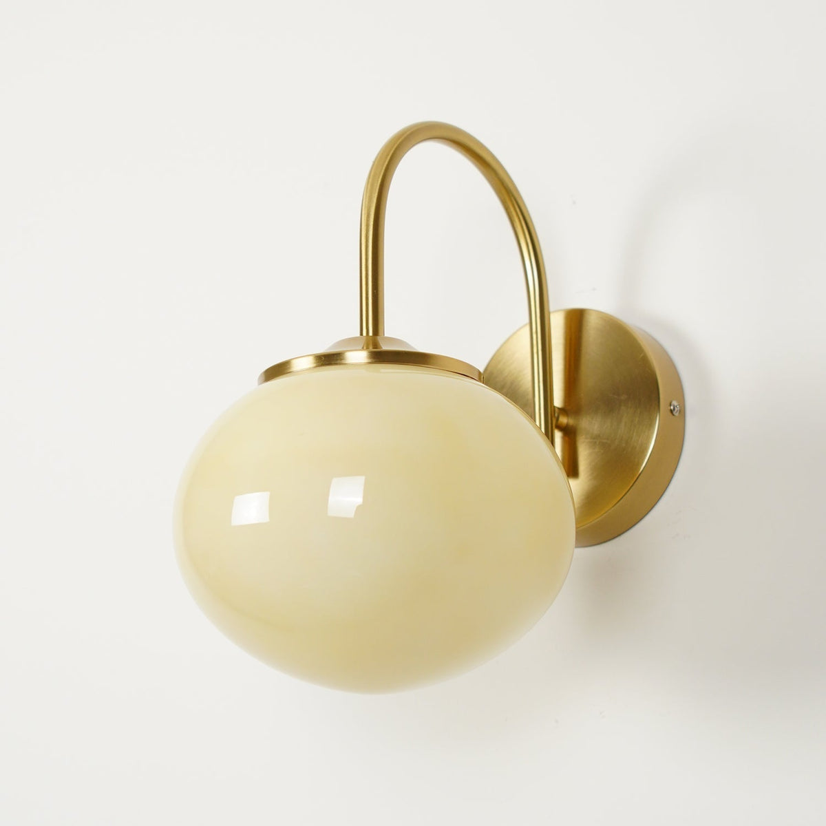 Candeeiro de parede Ove Premium Nordic em vidro artístico