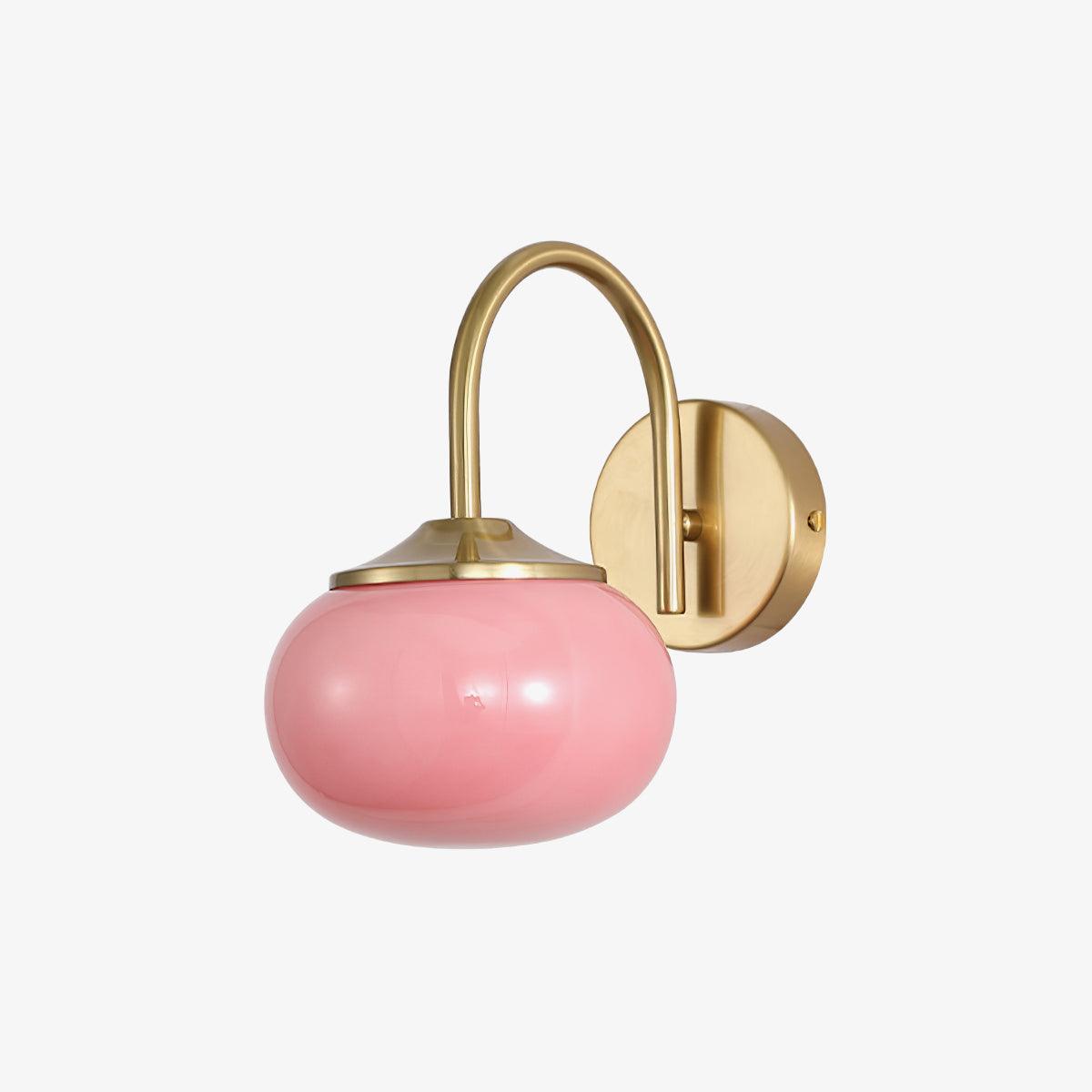 Candeeiro de parede Ove Premium Nordic em vidro artístico
