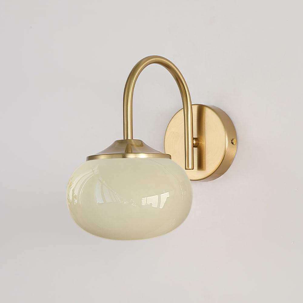 Candeeiro de parede Ove Premium Nordic em vidro artístico