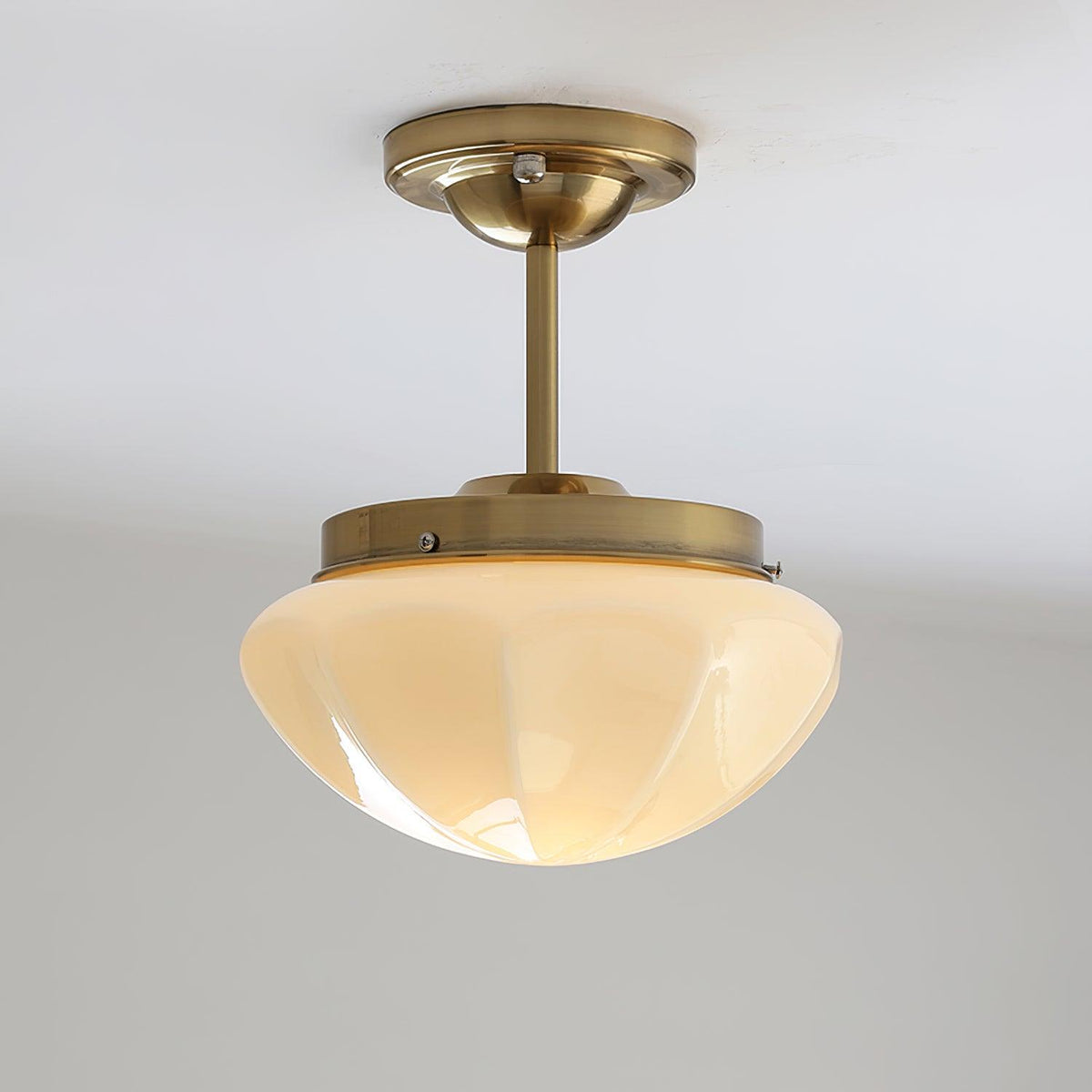 Sivana mini-taklampa i glas