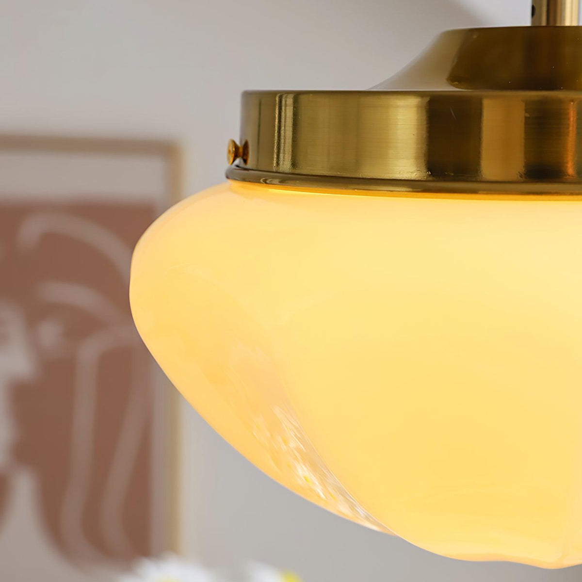 Sivana mini-taklampa i glas