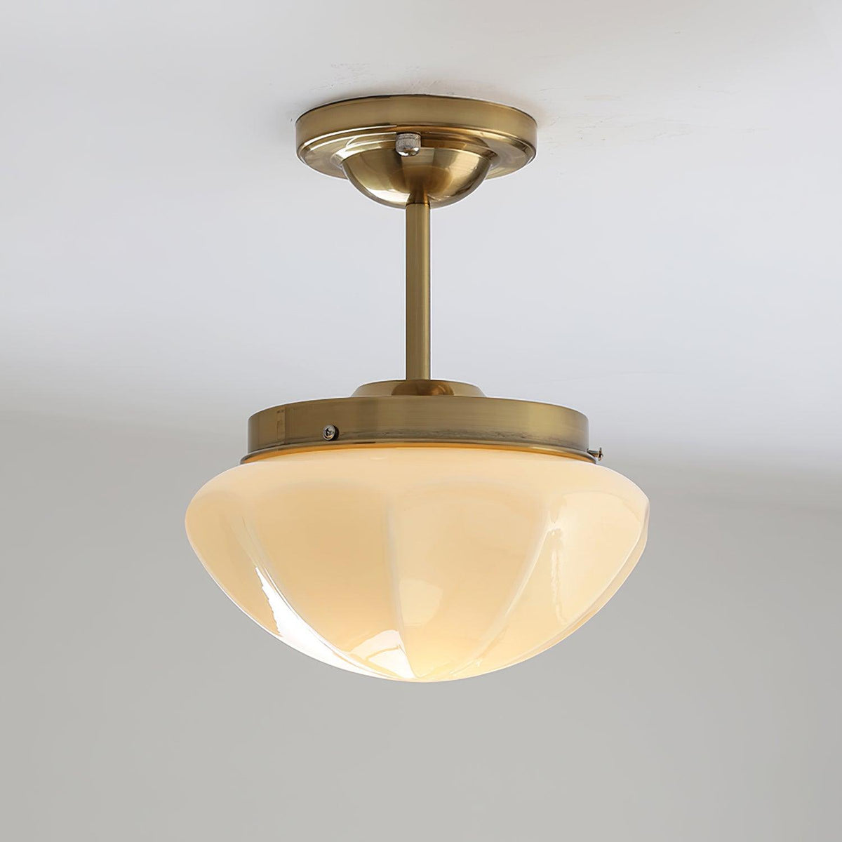 Sivana mini-taklampa i glas