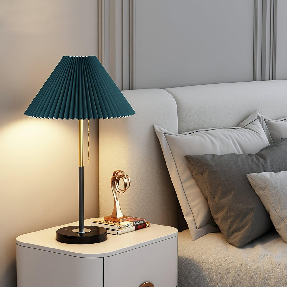 Divo minimalistisk marmorbordlampe