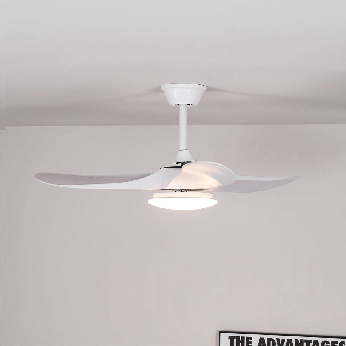 Ventoinha de teto com luz Liorueria