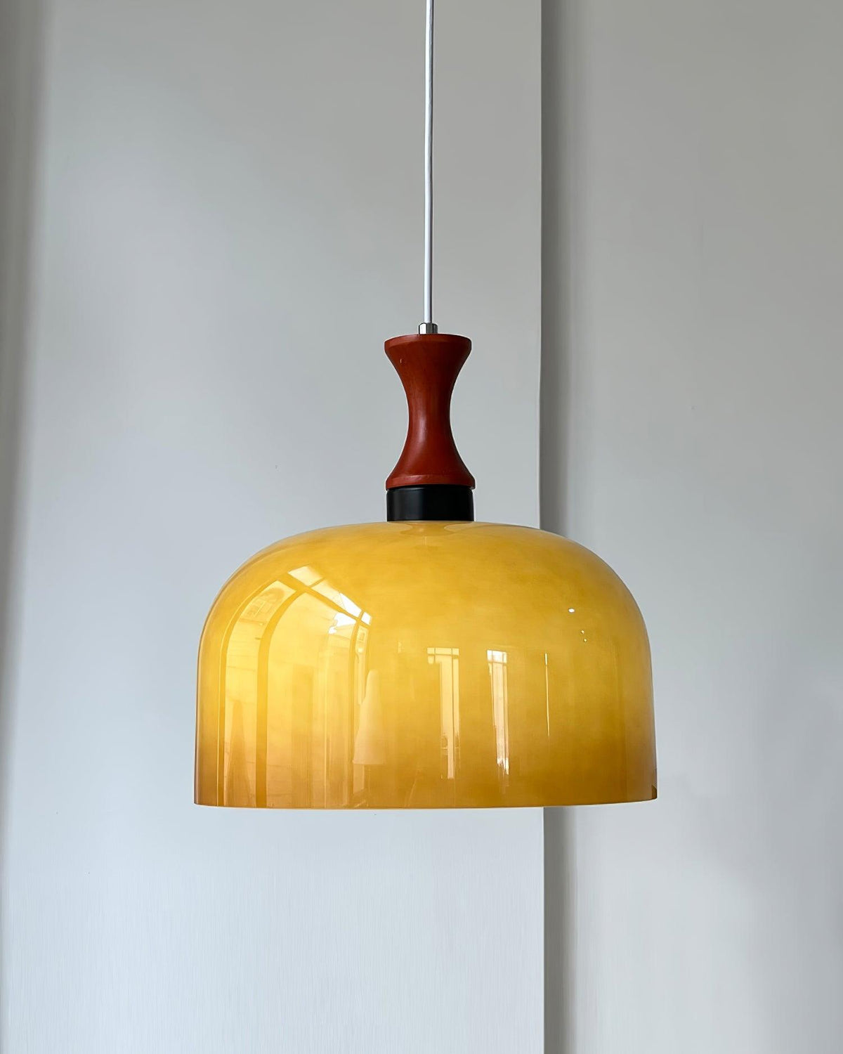 Lioraer retro-pendellampe i glas