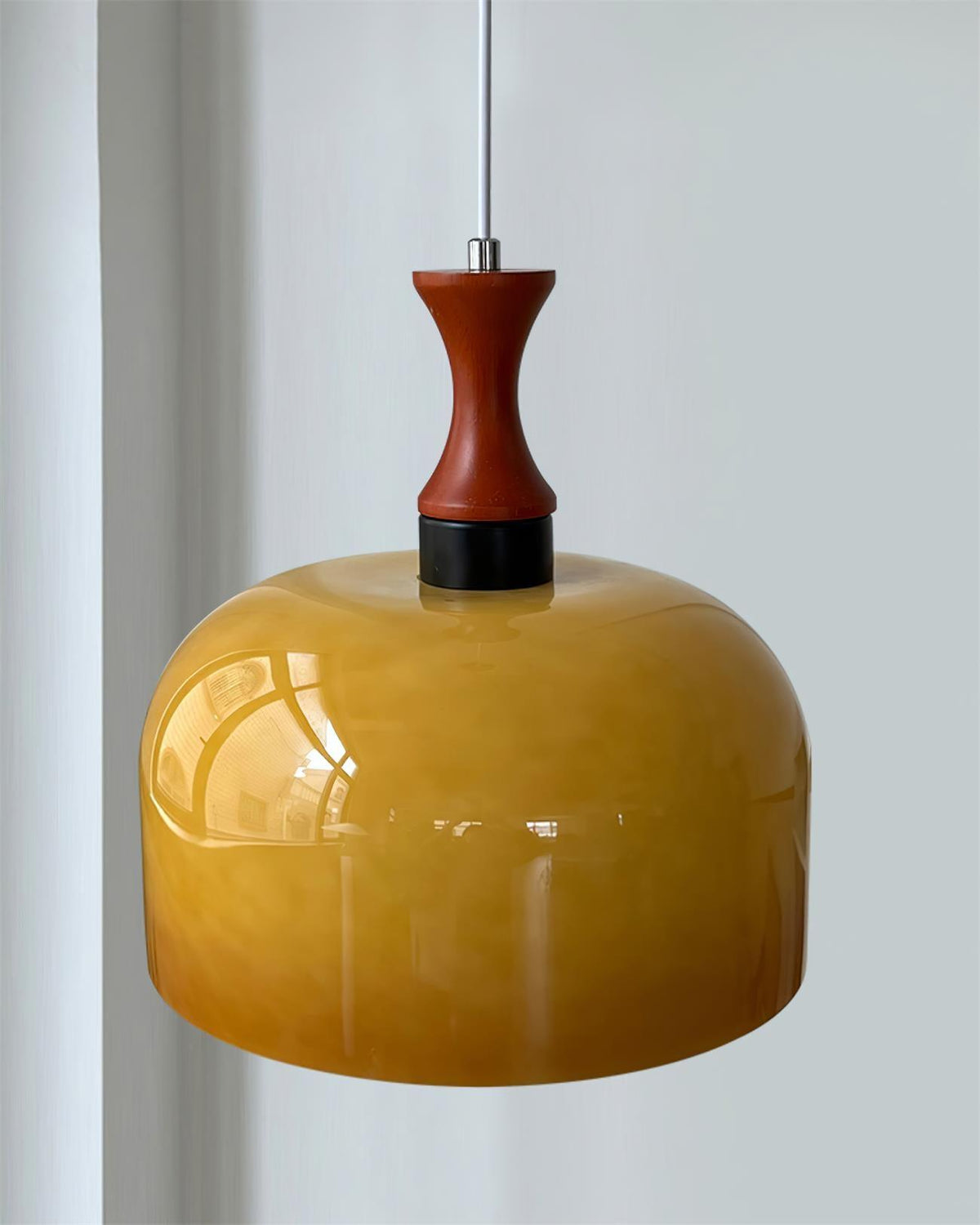 Lioraer retro-pendellampe i glas