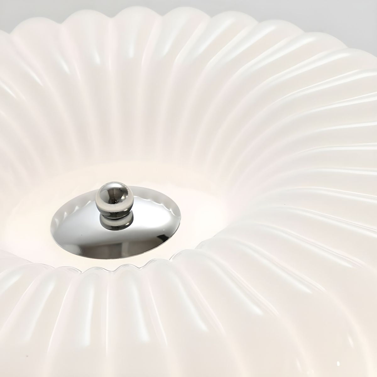 Arisha modern LED-plafonderad taklampa i glas för sovrum