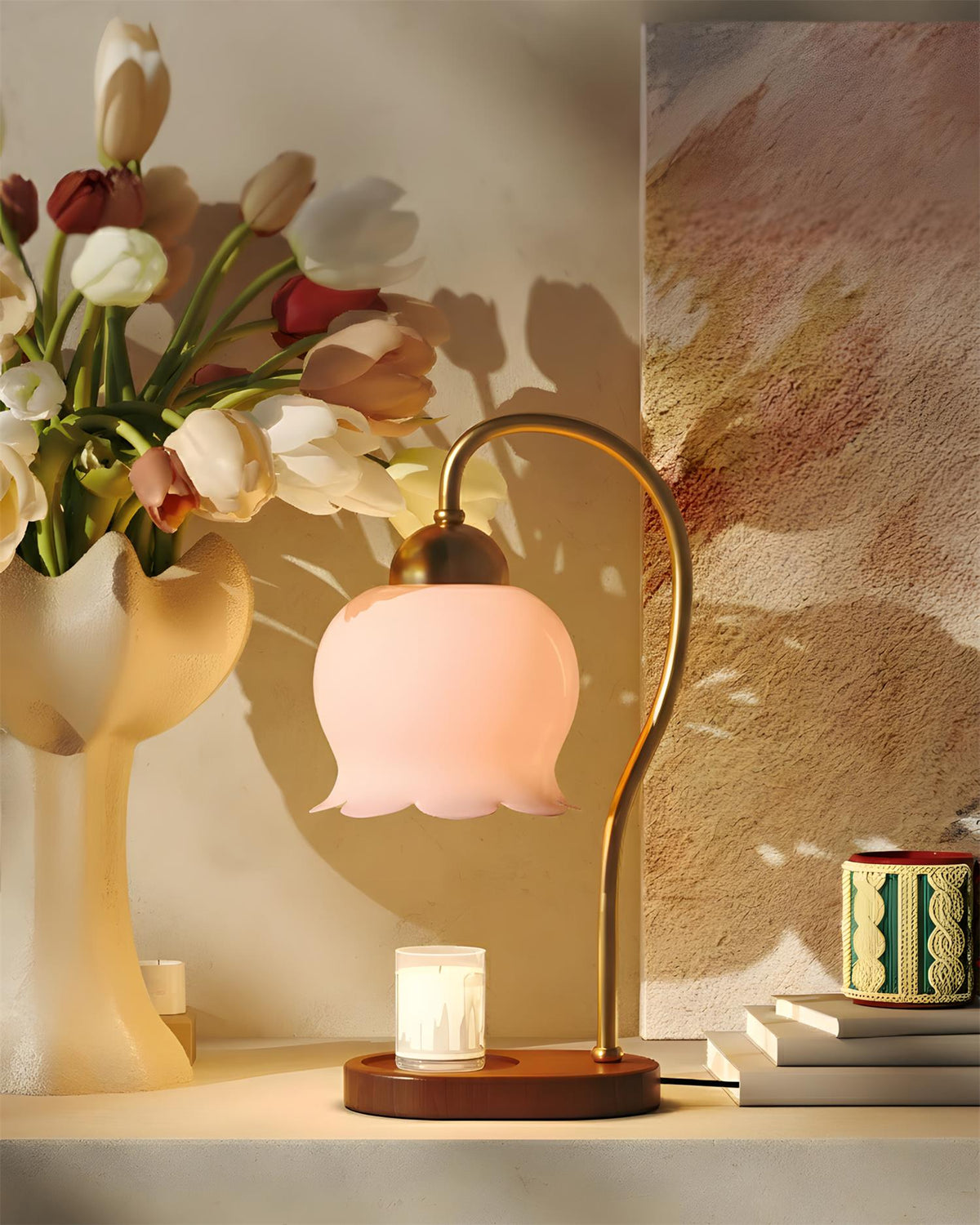 Candeeiro aquecedor de velas Lioreria