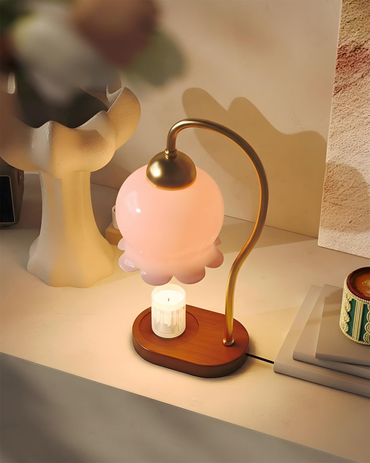 Candeeiro aquecedor de velas Lioreria