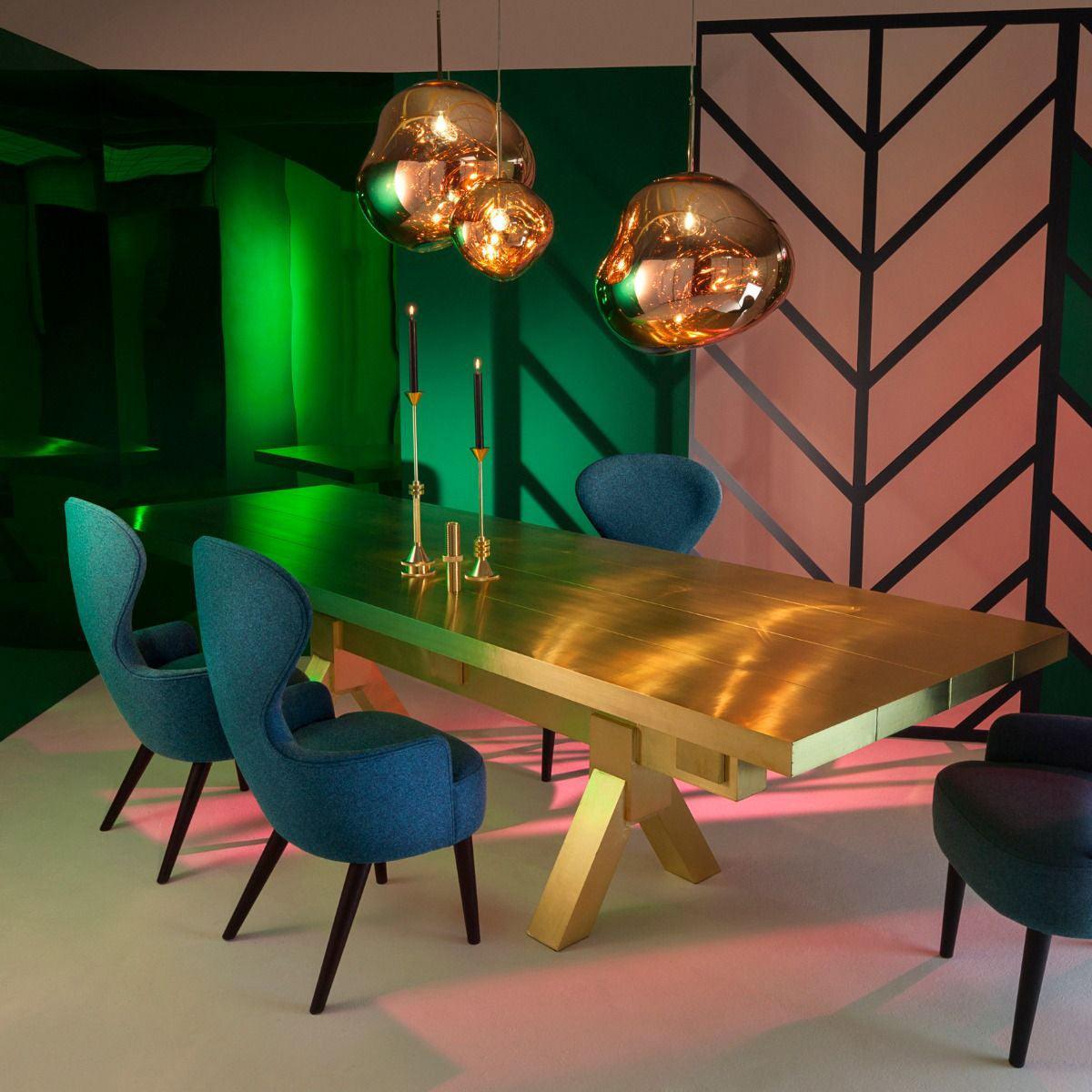 Candeeiro suspenso Lumora com conjunto irregular escultórico