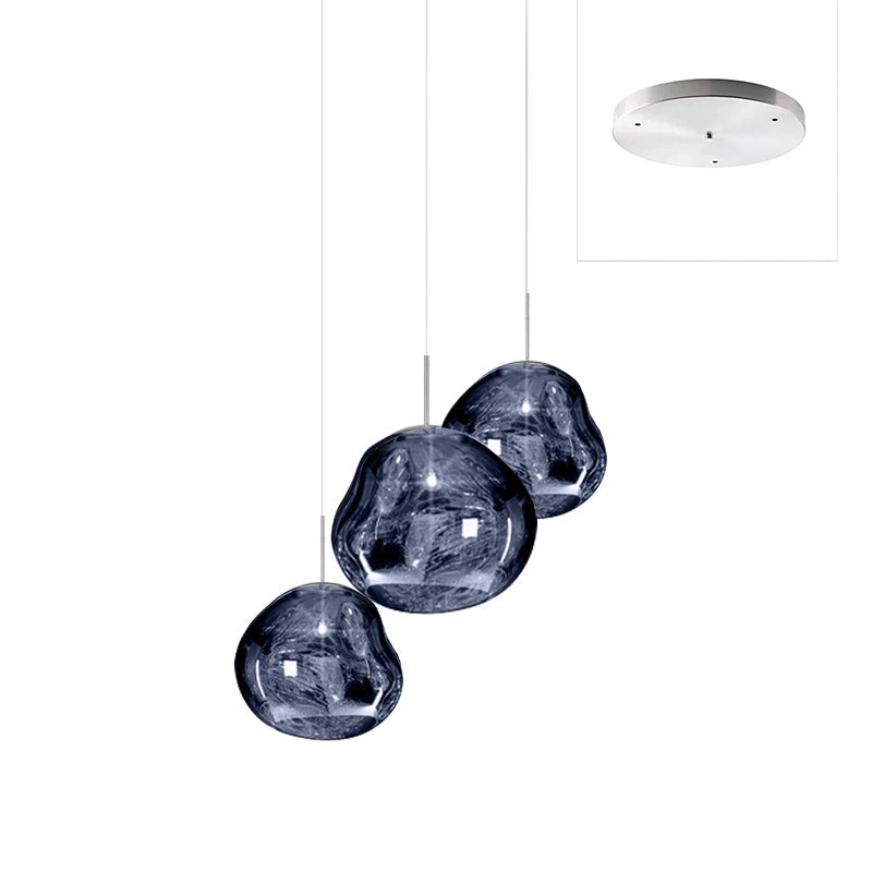 Aveneneria pendellampa med sfärer