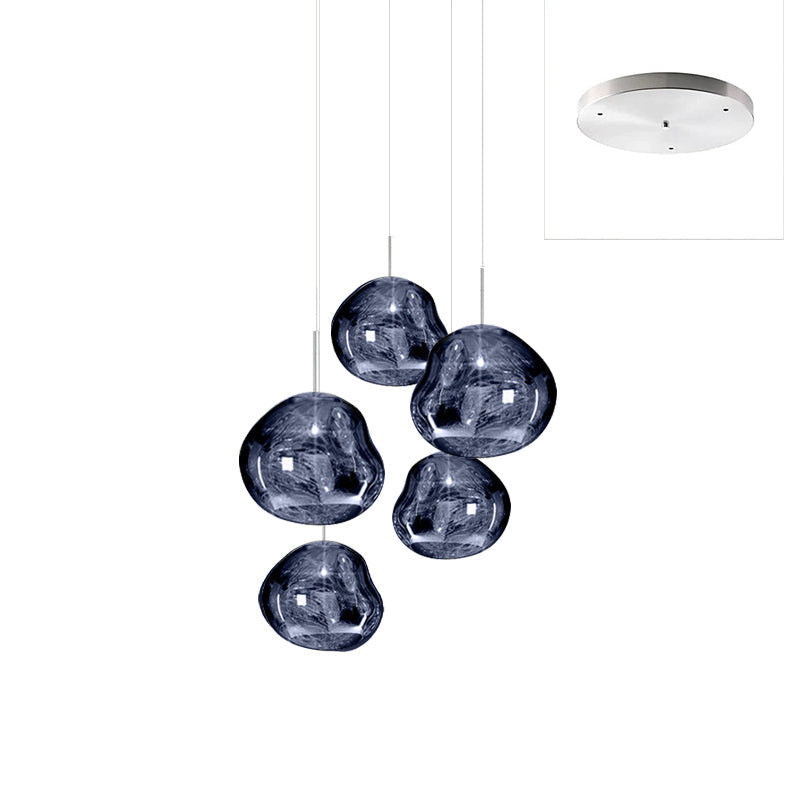 Aveneneria pendellampa med sfärer