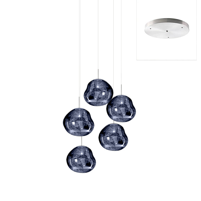 Aveneneria pendellampa med sfärer