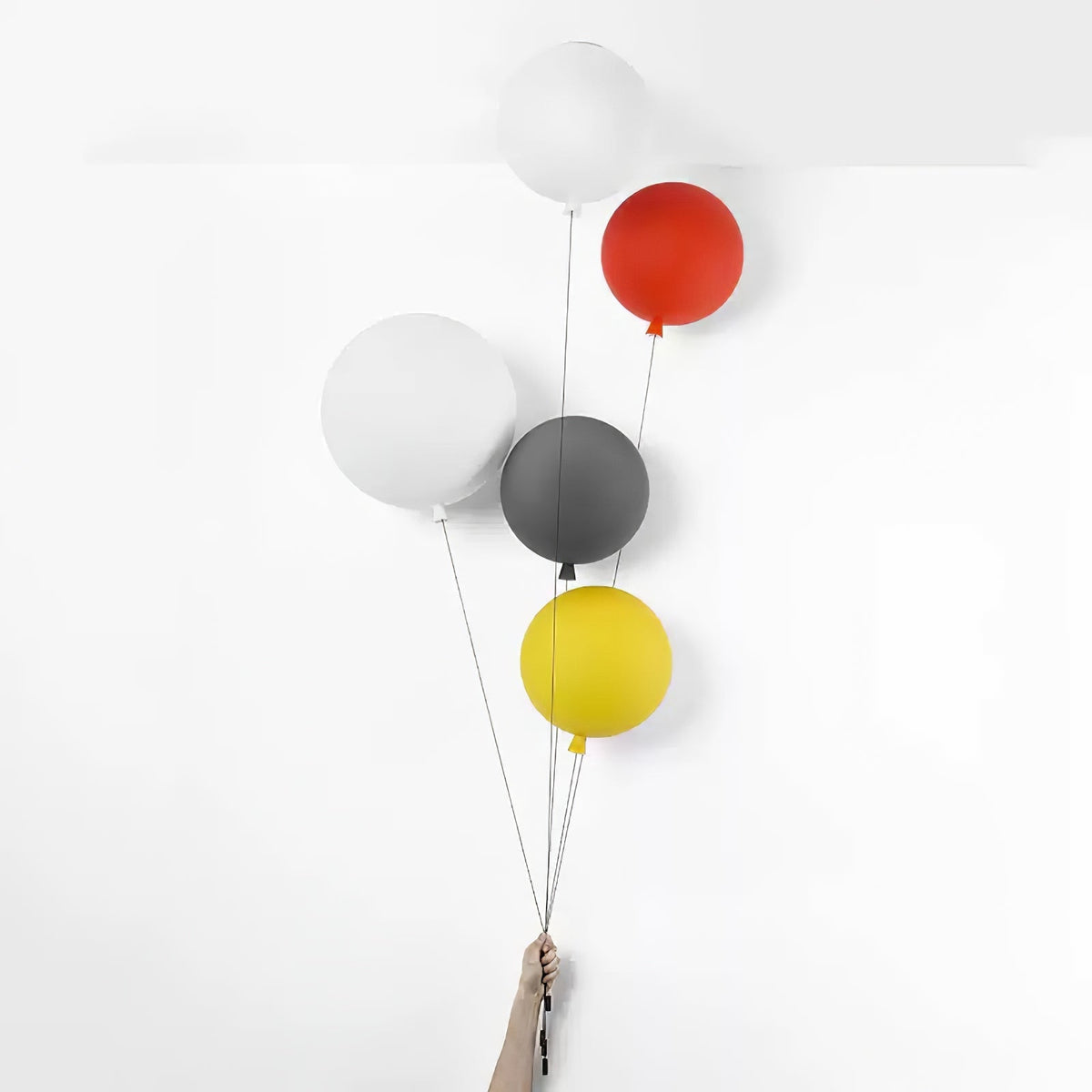 Luz de parede Kiri Cheerful Balloon Dream em plástico