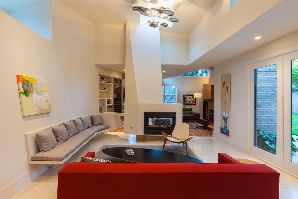 Candeeiro de teto escultural em alumínio Orinanelle