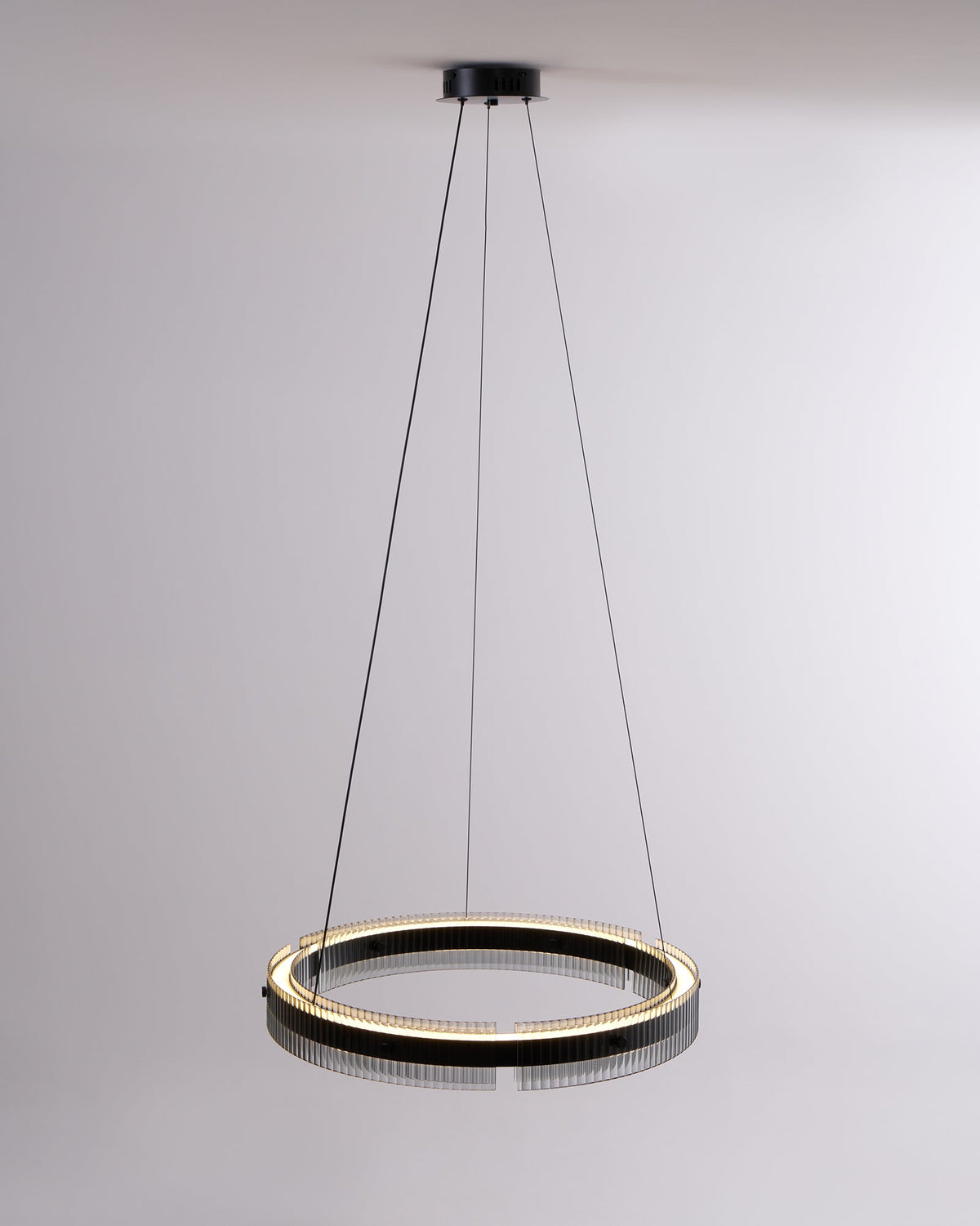 Veliviel minimalistisk LED-ringkrone