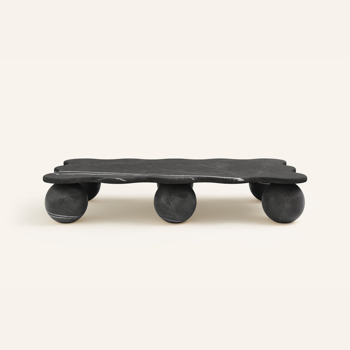 Mesa sofabord i rullestenssten
