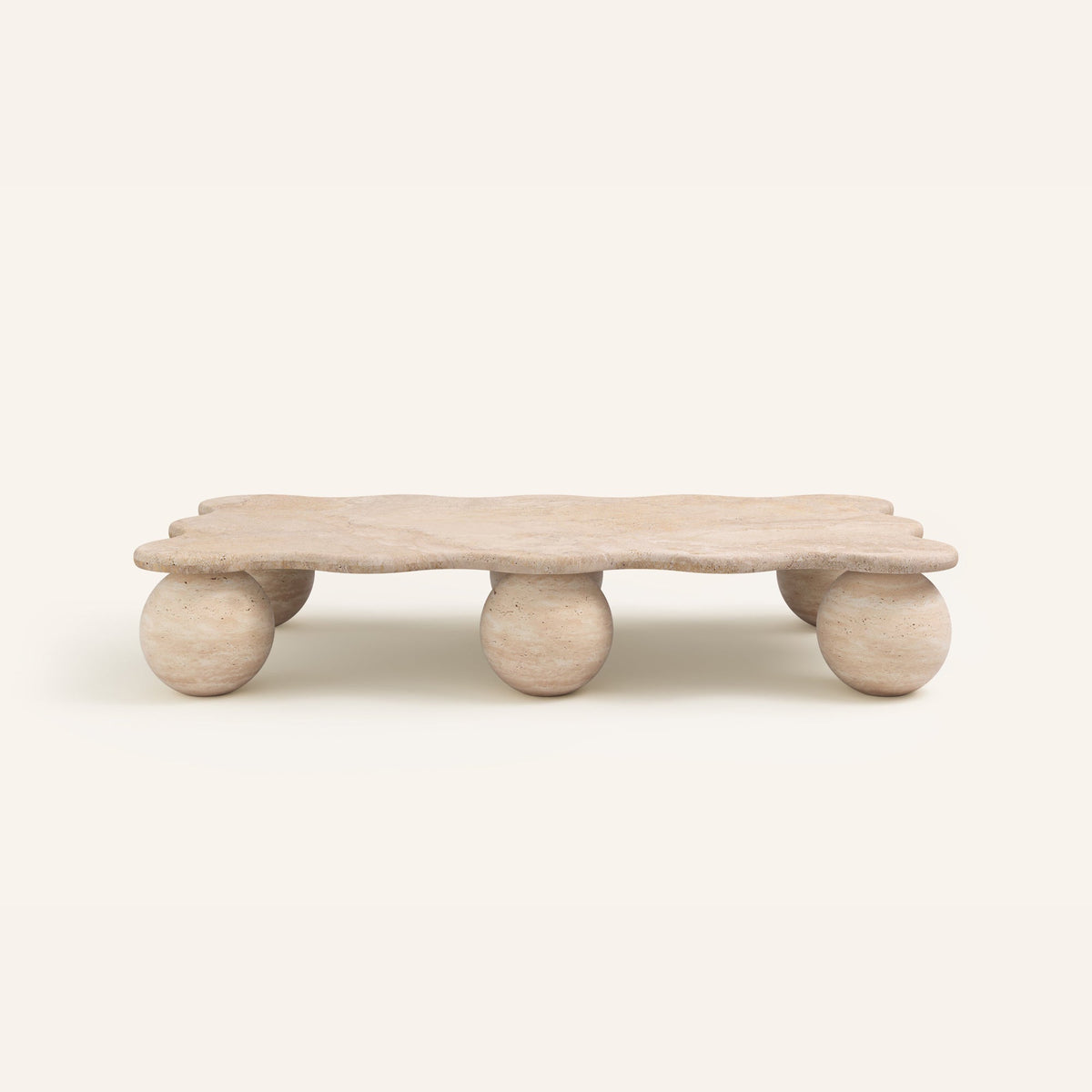 Mesa sofabord i rullestenssten
