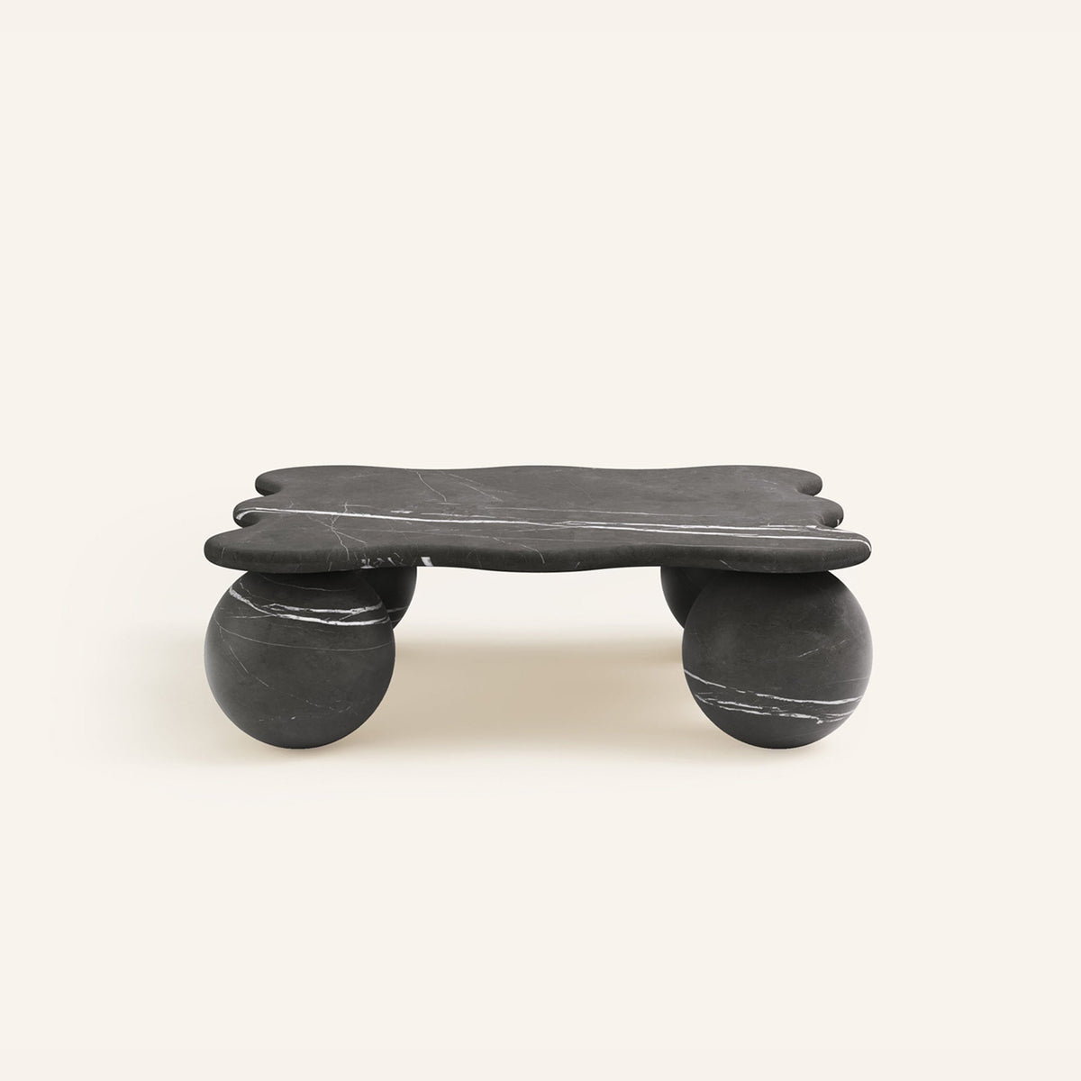 Mesa sofabord i rullestenssten