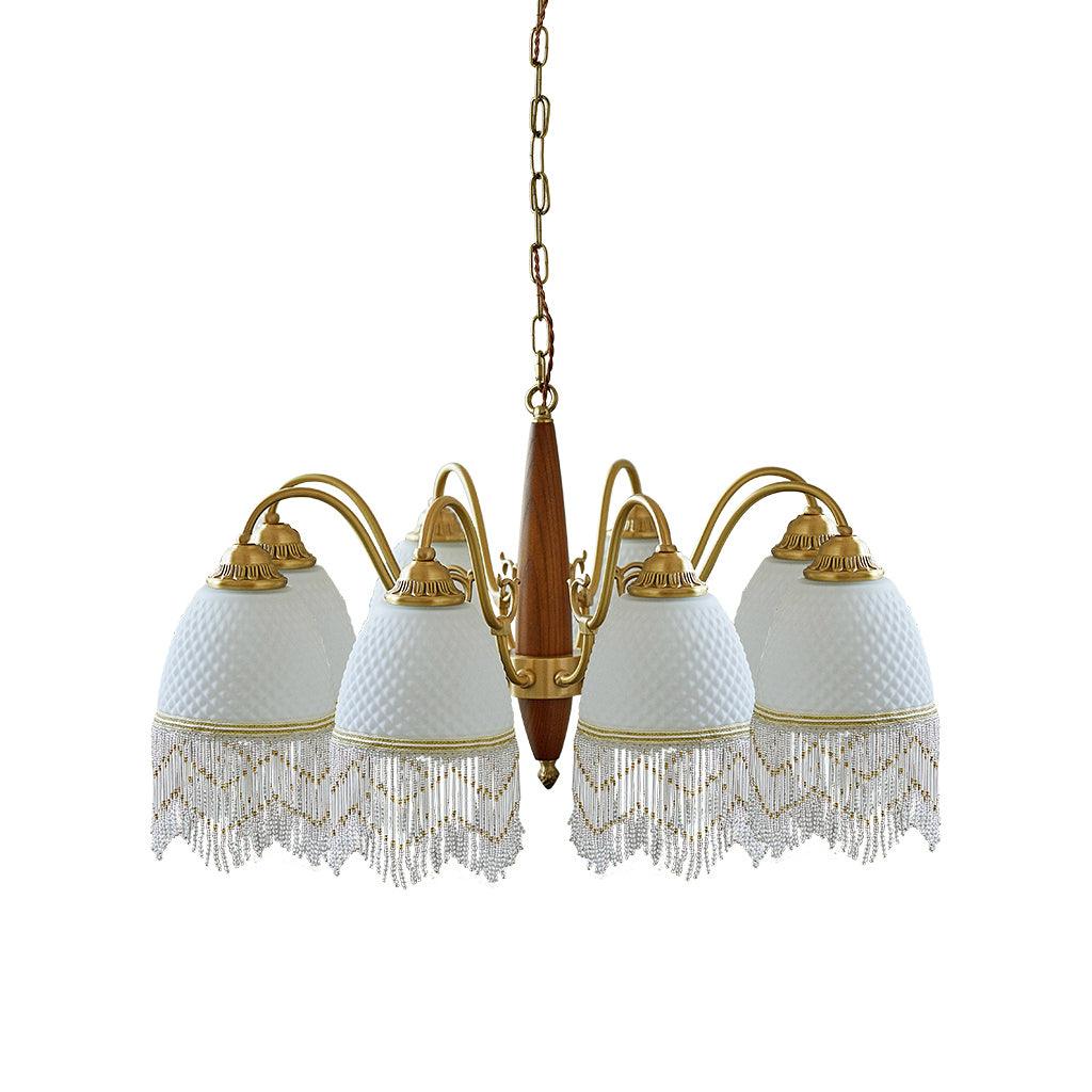 Yaves vintagekrona med tofs och glas