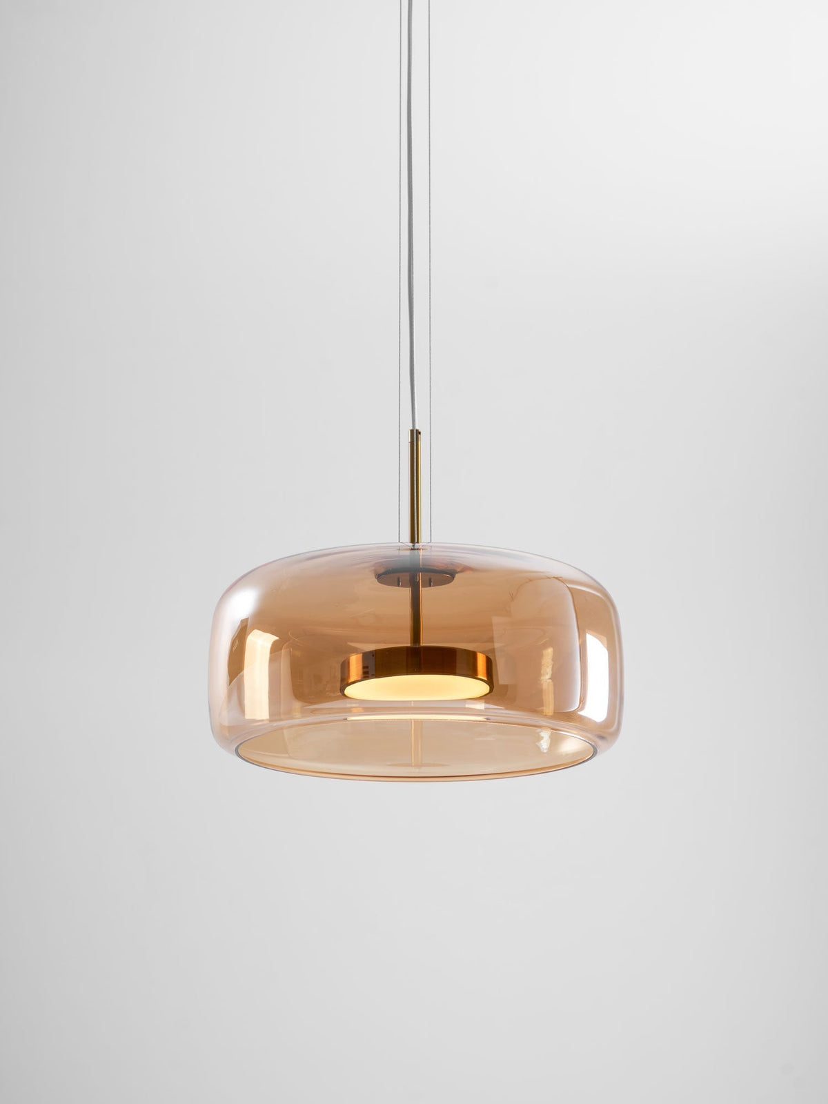 Obsidian moderne glaspendel