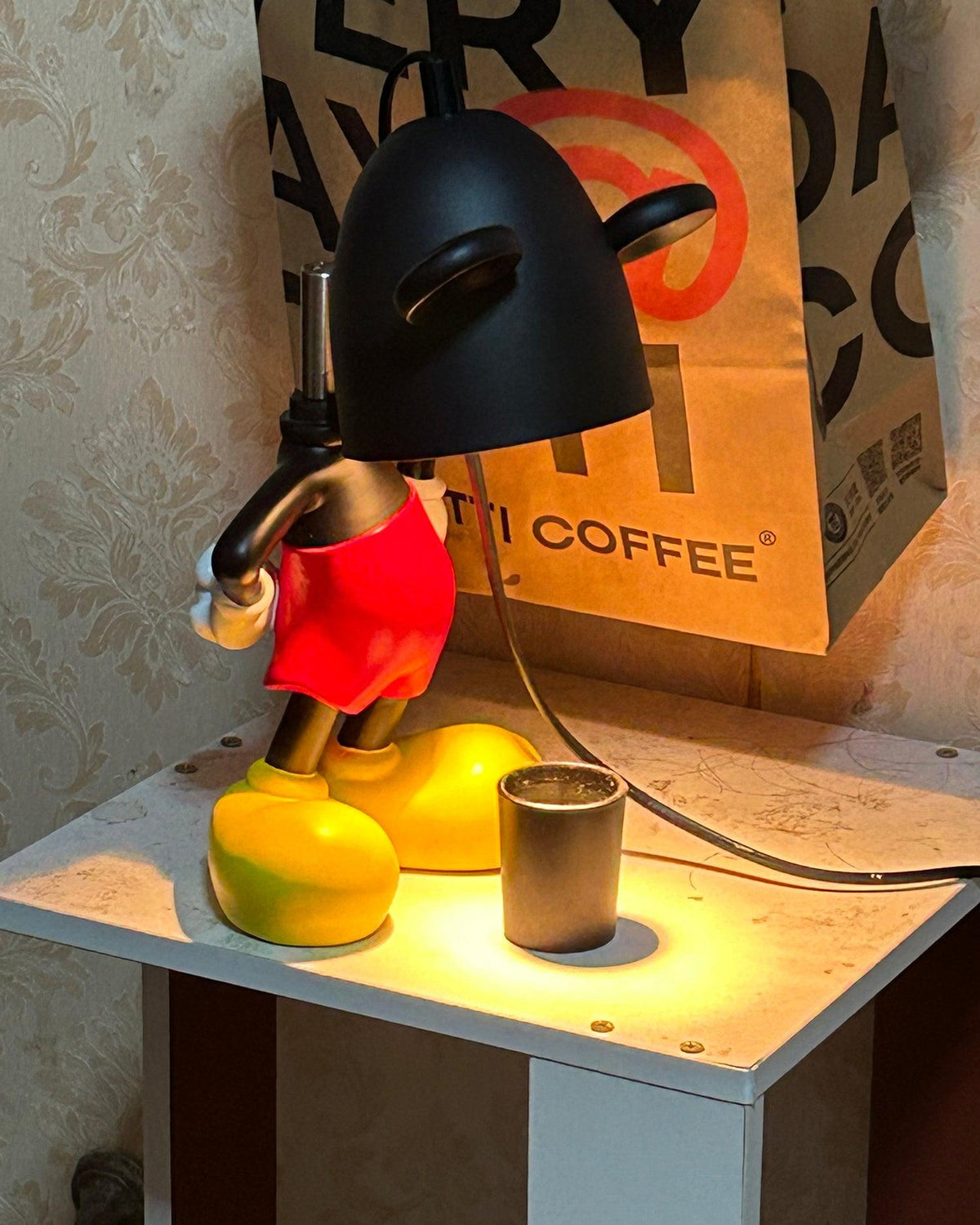 Candeeiro aquecedor Mickey