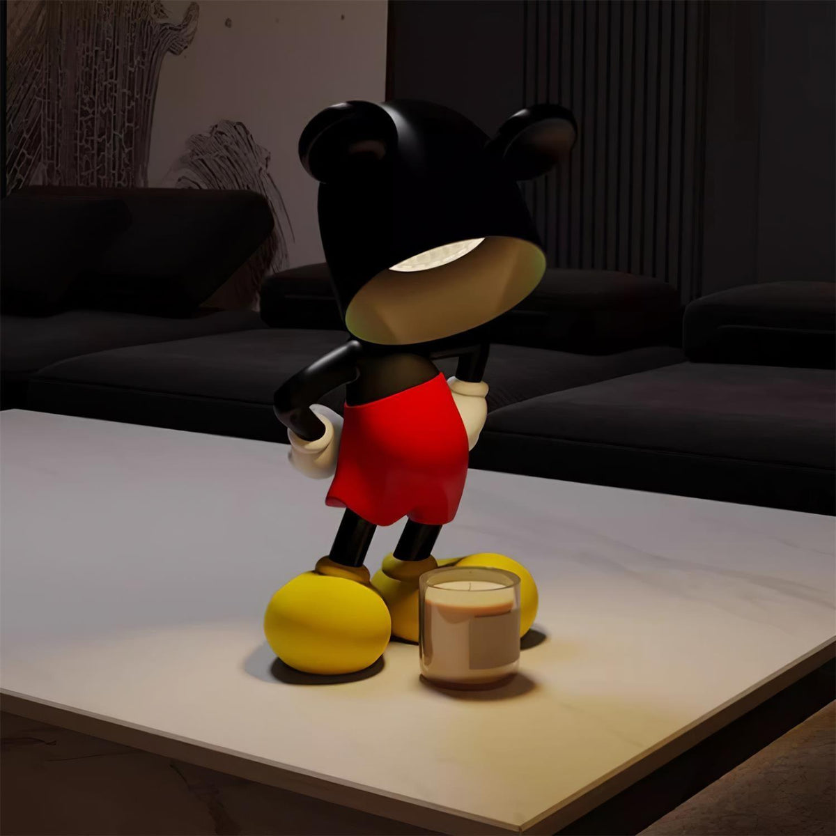Candeeiro aquecedor Mickey
