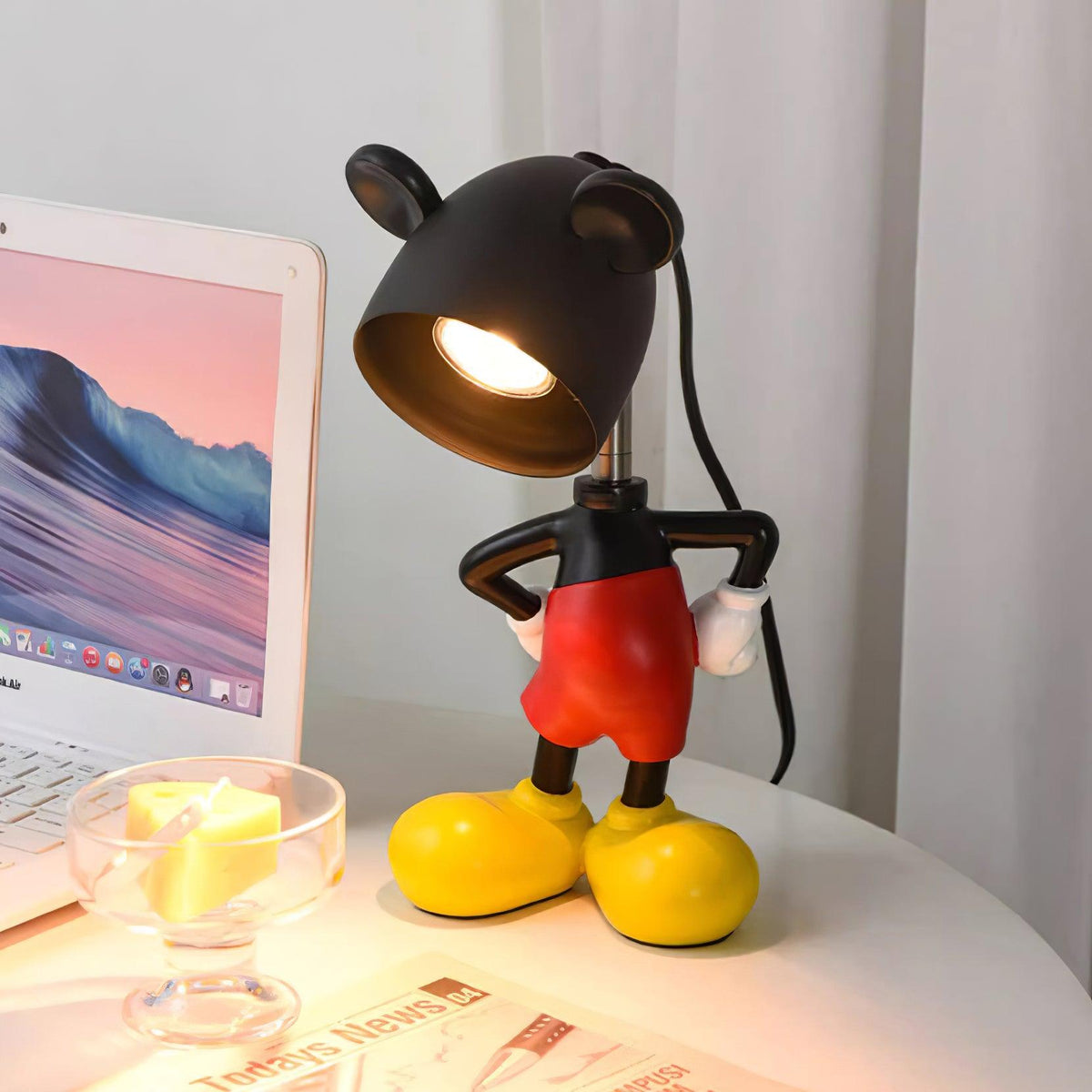 Candeeiro aquecedor Mickey