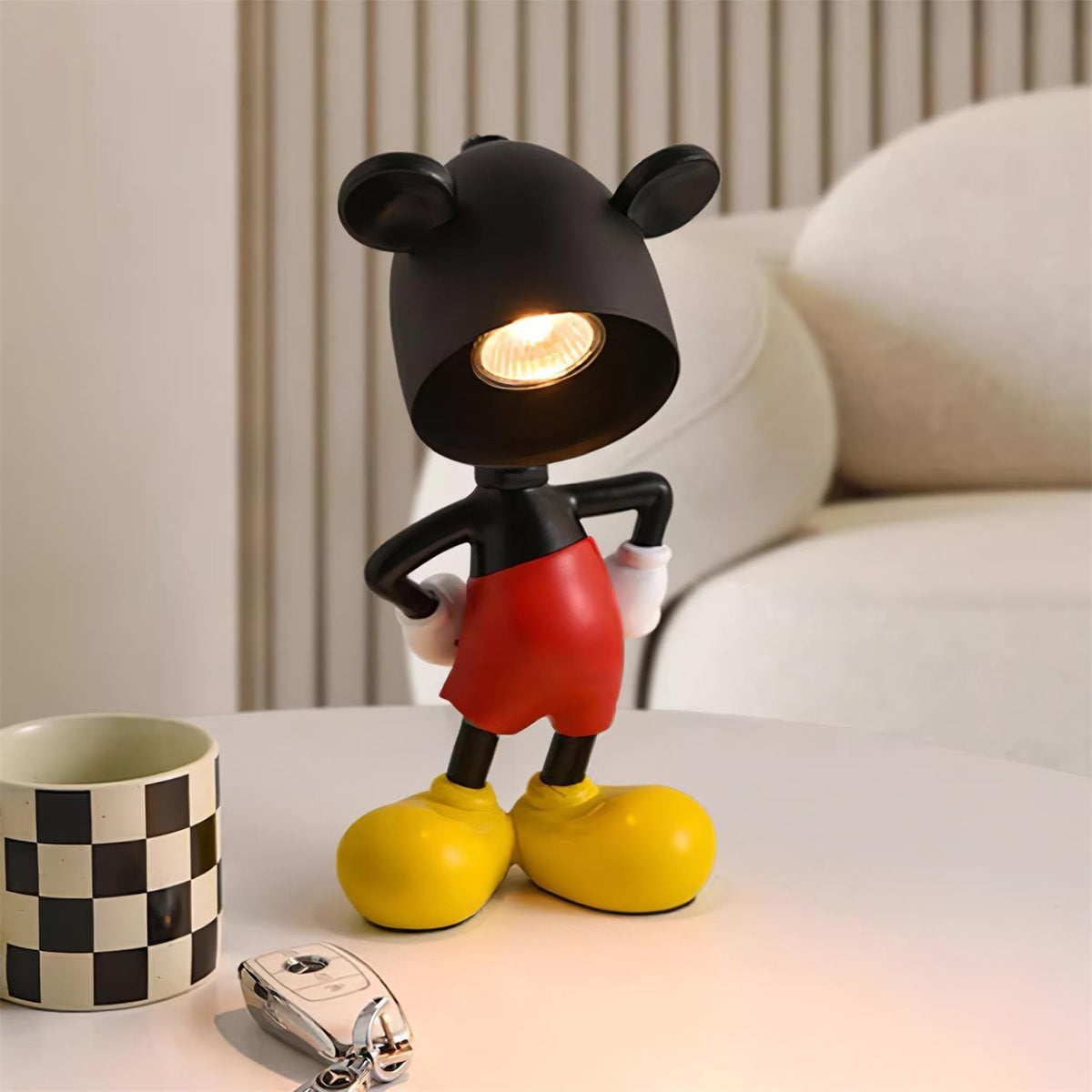 Candeeiro aquecedor Mickey