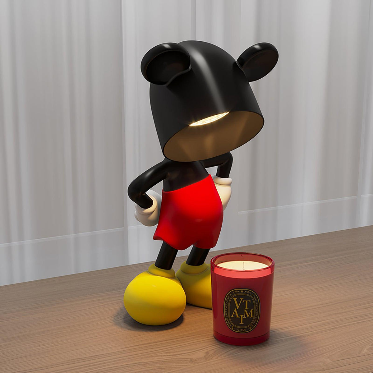 Candeeiro aquecedor Mickey