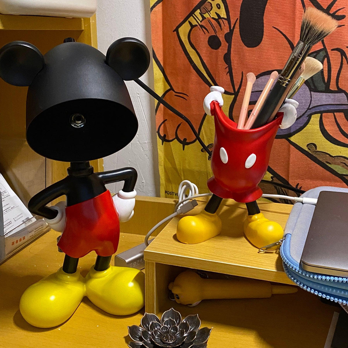 Candeeiro aquecedor Mickey