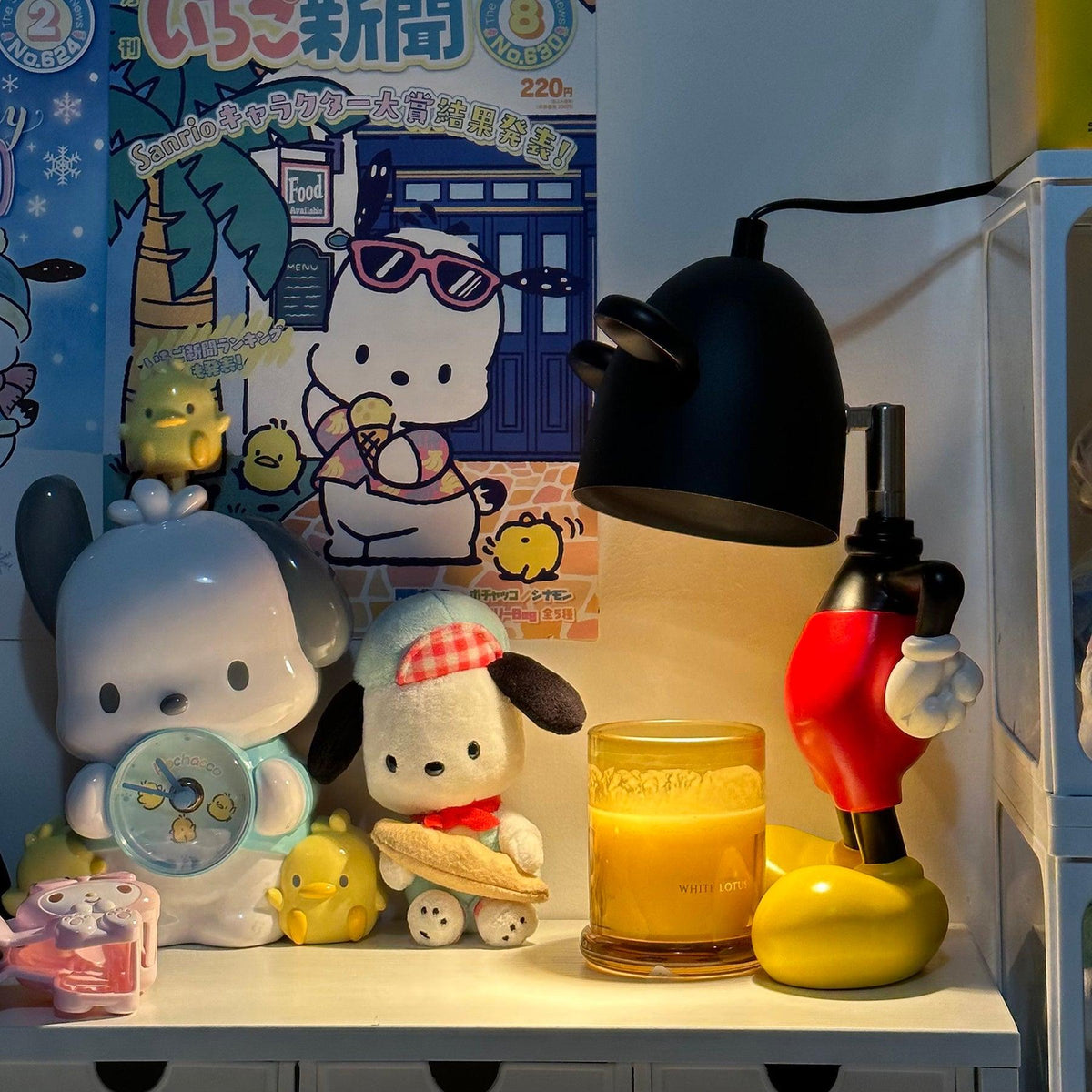 Candeeiro aquecedor Mickey