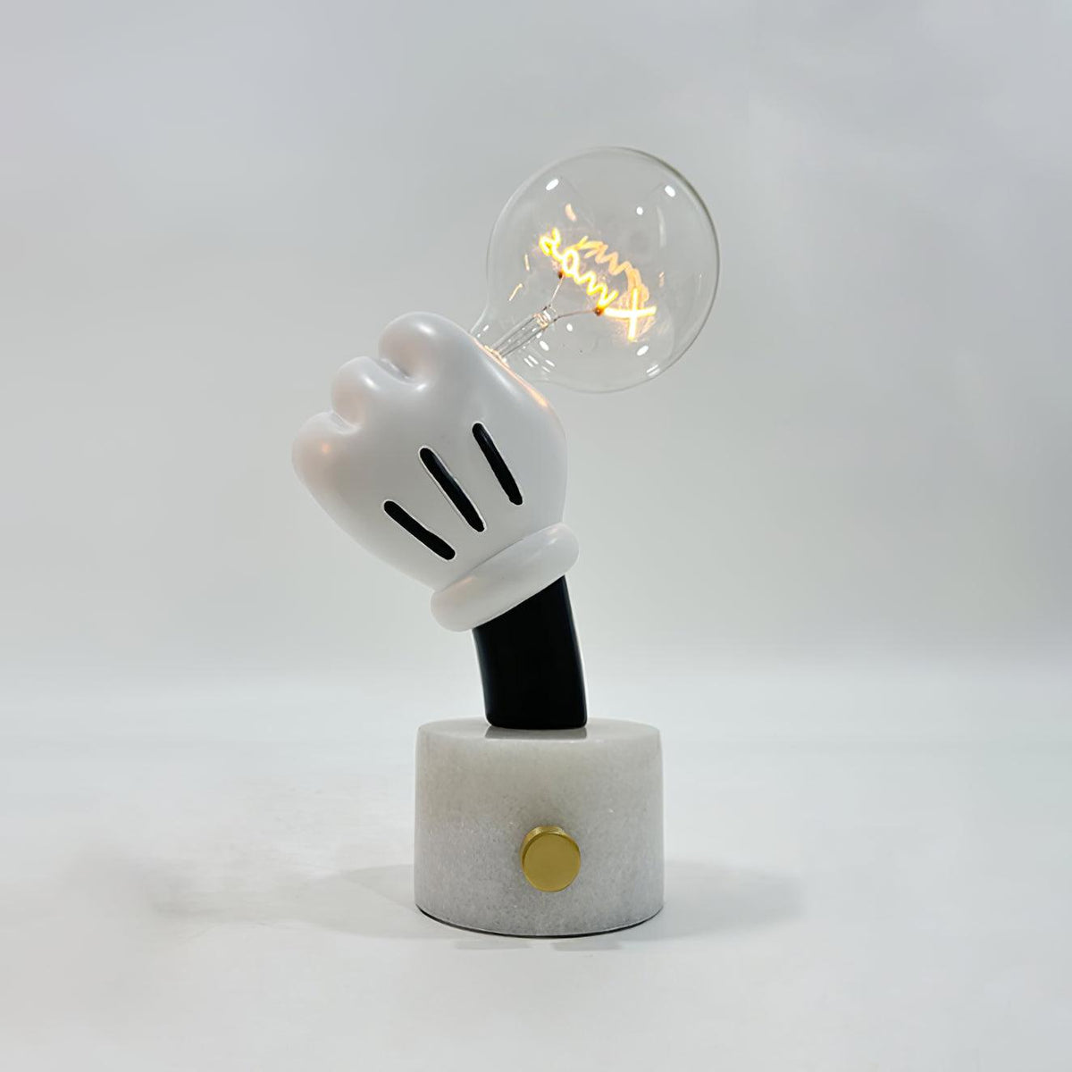 Cosoril tecknad bordslampa med handskar