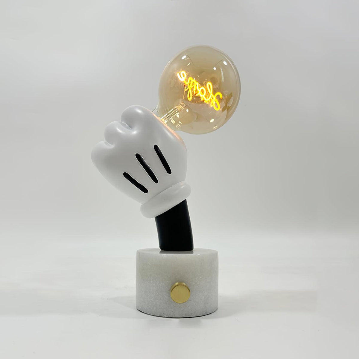 Cosoril tecknad bordslampa med handskar