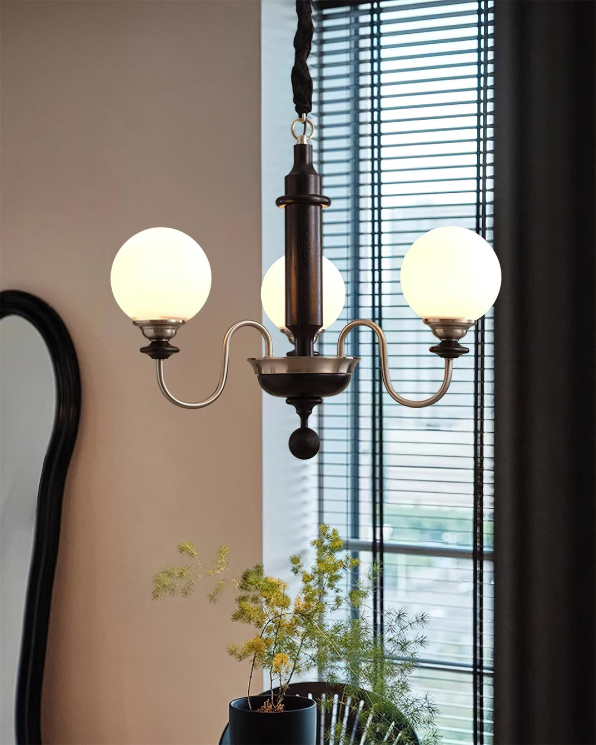 Lumivian ljósakróna með 8 kúplum