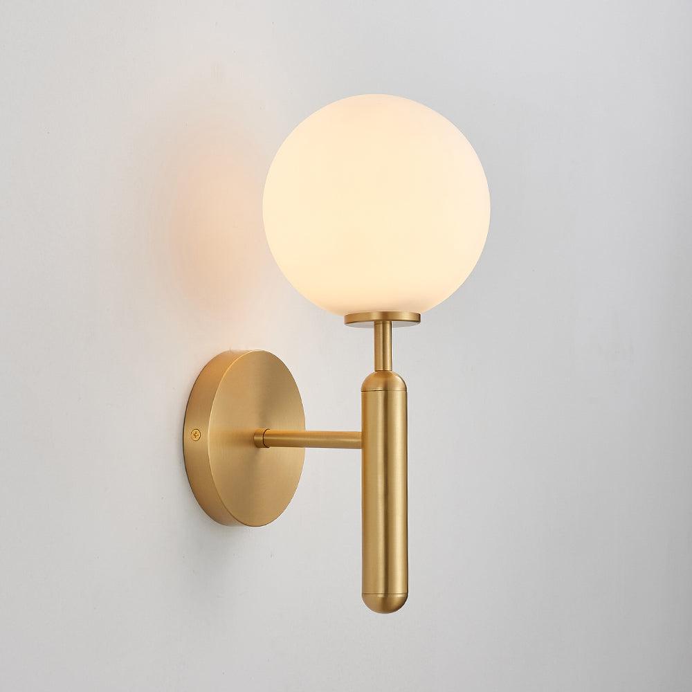 Candeeiro de parede moderno e minimalista em latão Culorara