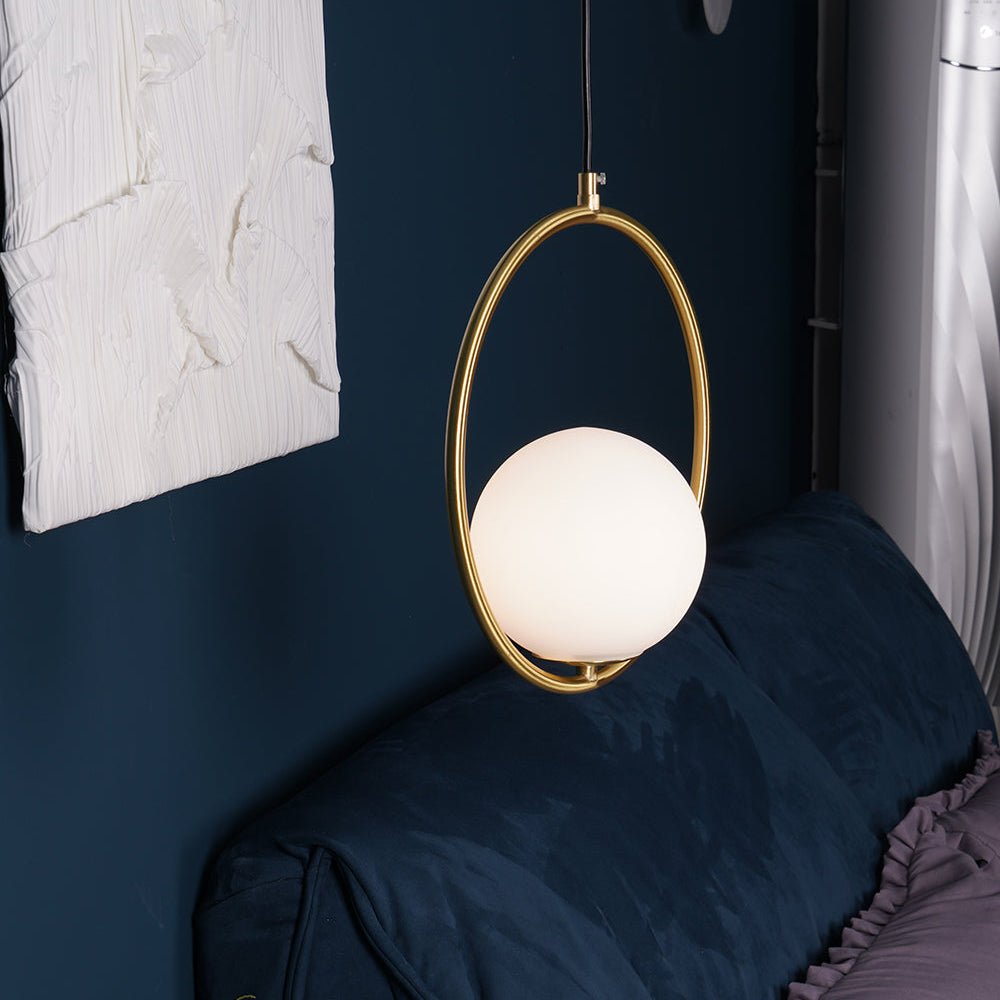 Sorveth moderne pendellampe i messing